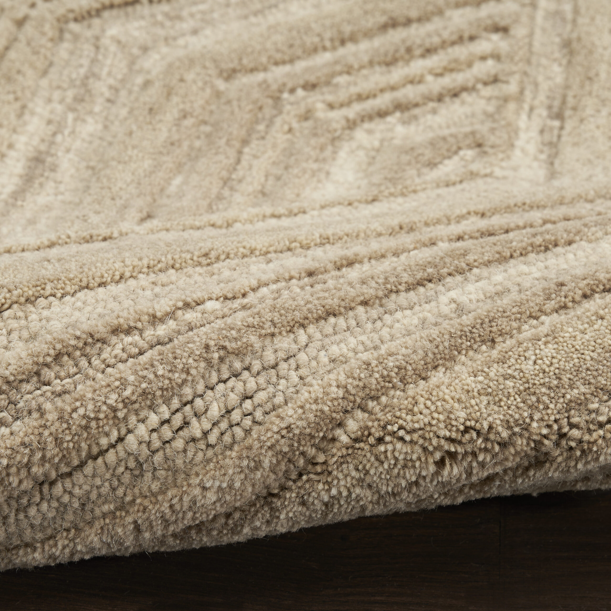 Nourison Graceful GRU03 Taupe Area Rug - Image 3
