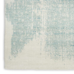 Alternative view of Nourison Harmony HAY02 Ivory Aqua Area Rug