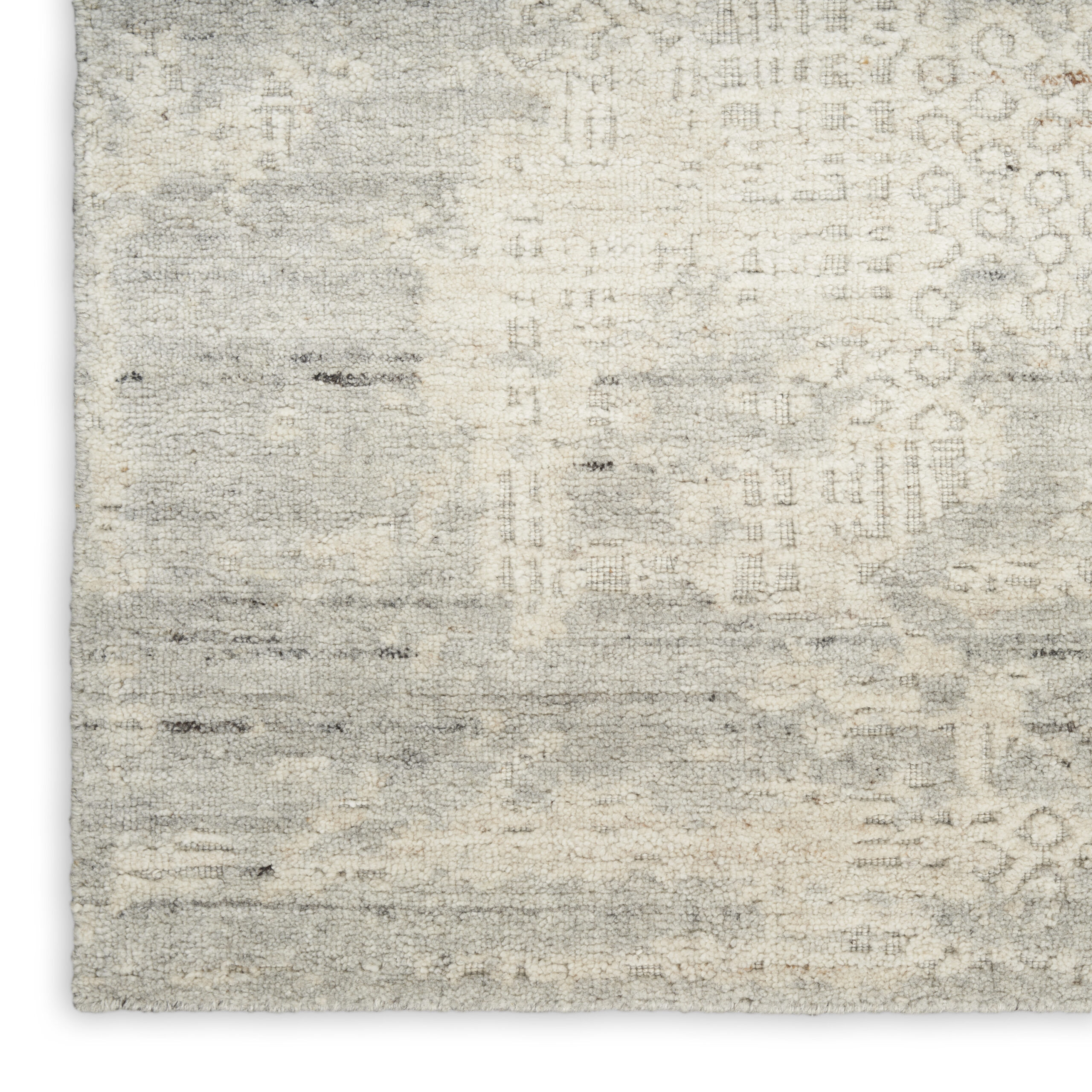 Nourison Harmony HAY04 Ivory Grey Area Rug - Image 2