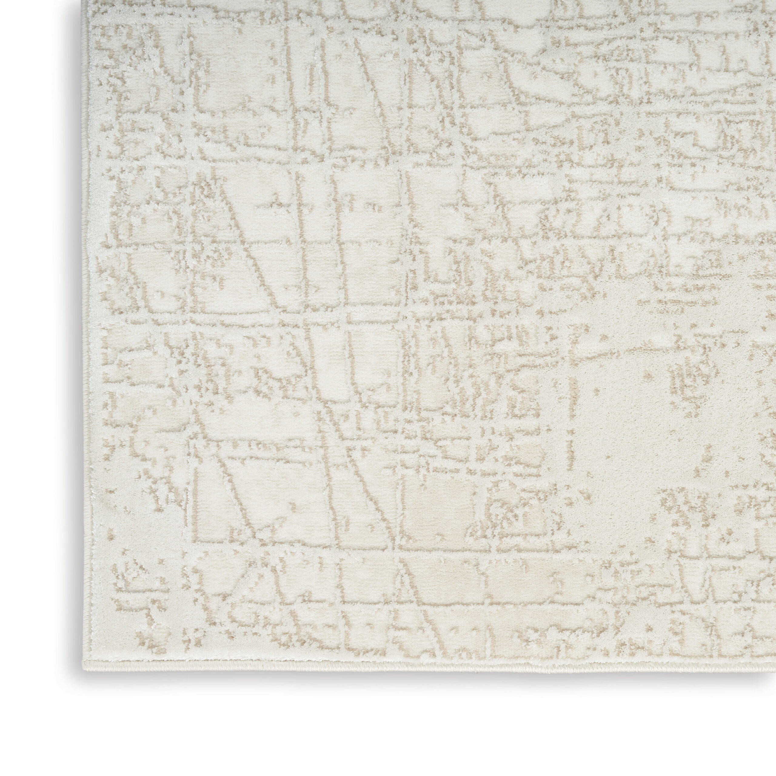 Nourison Home Texture HMT02 Ivory Grey Area Rug - Image 2