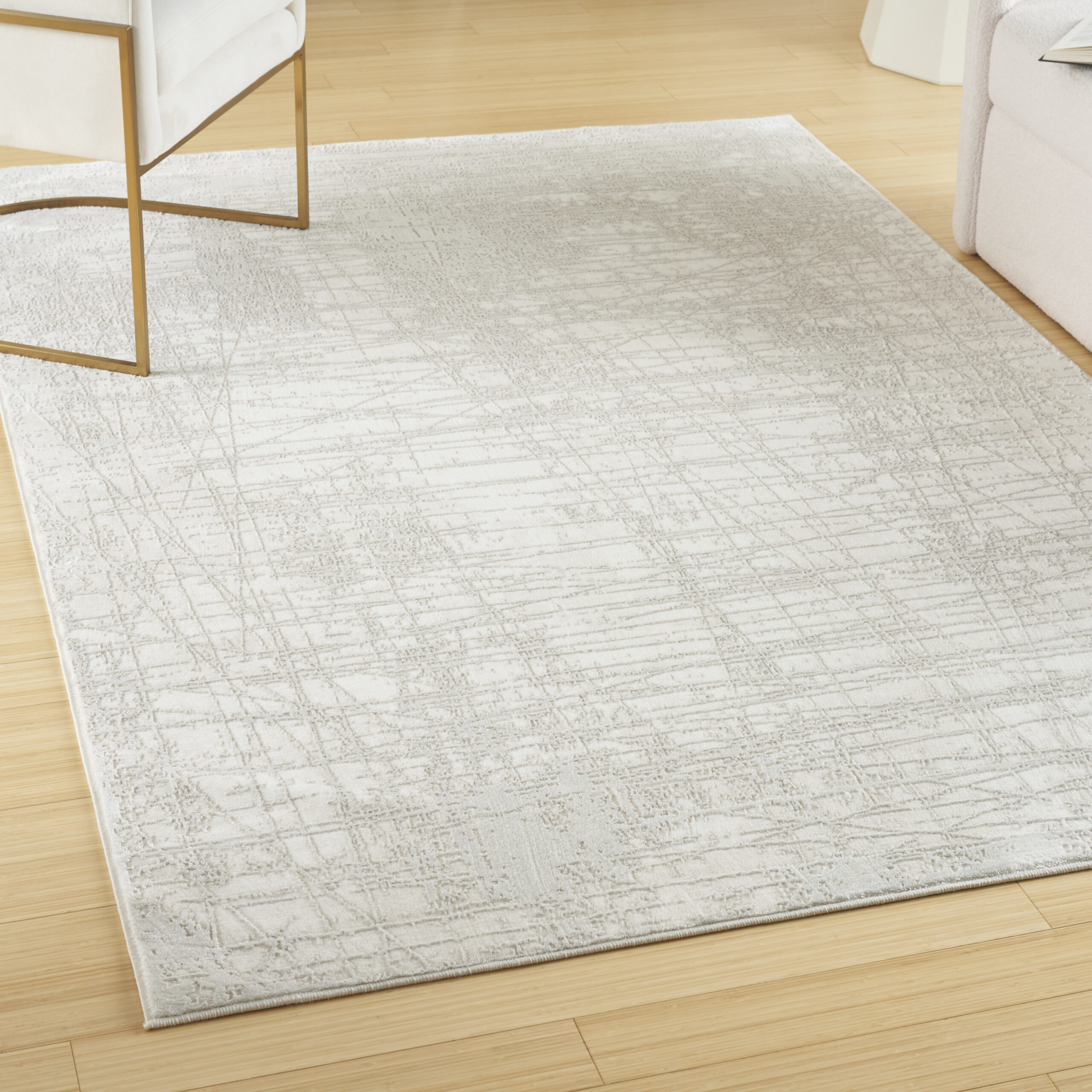 Nourison Home Texture HMT02 Ivory Grey Area Rug - Image 5