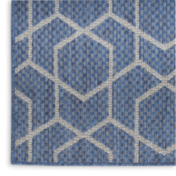 Alternative view of Nourison Horizon Indoor/Outdoor HOZ01 Denim Area Rug