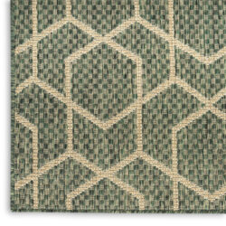 Alternative view of Nourison Horizon Indoor/Outdoor HOZ01 Green Area Rug