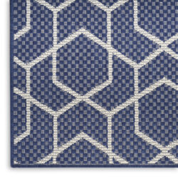 Alternative view of Nourison Horizon Indoor/Outdoor HOZ01 Navy Area Rug