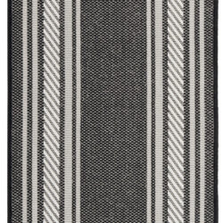 Nourison Horizon Indoor/Outdoor HOZ03 Black Area Rug