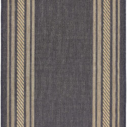 Nourison Horizon Indoor/Outdoor HOZ03 Charcoal Area Rug