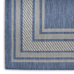 Alternative view of Nourison Horizon Indoor/Outdoor HOZ03 Denim Area Rug
