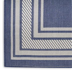 Alternative view of Nourison Horizon Indoor/Outdoor HOZ03 Navy Area Rug
