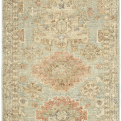 Nourison Heritage Vine HTV02 Light Blue Area Rug