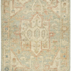 Nourison Heritage Vine HTV03 Light Blue Area Rug