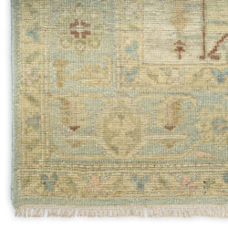 Alternative view of Nourison Heritage Vine HTV03 Light Blue Area Rug