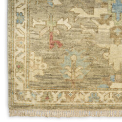 Alternative view of Nourison Heritage Vine HTV04 Charcoal Area Rug