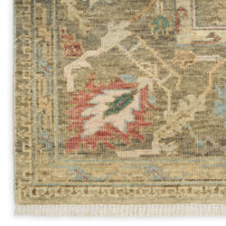 Alternative view of Nourison Heritage Vine HTV05 Charcoal Area Rug