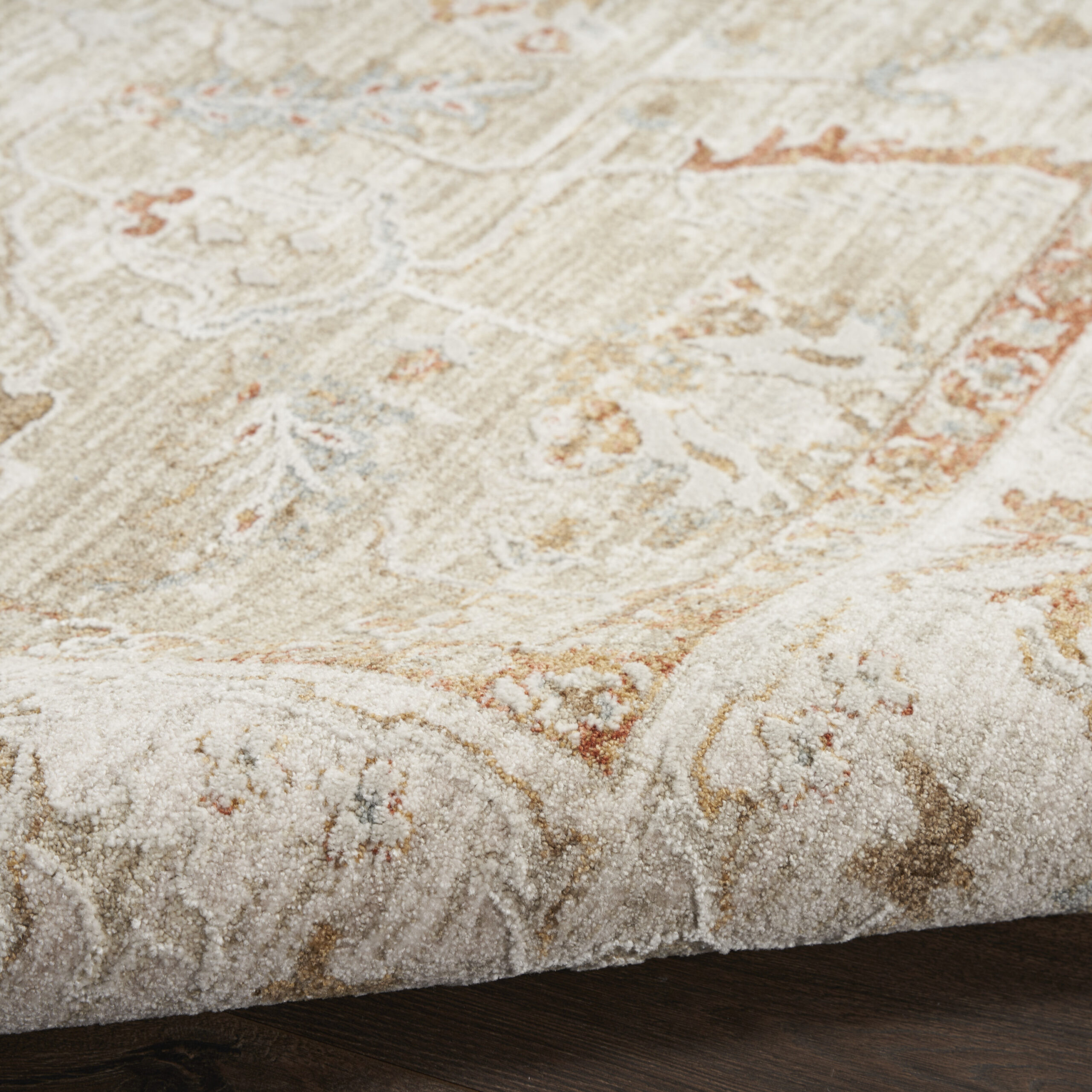 Nourison Infinite IFT01 Sage Ivory Area Rug - Image 3