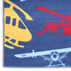 Alternative view of Nourison Imagination IMA06 Navy Multicolor Area Rug