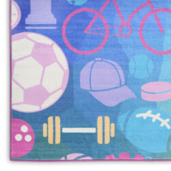 Alternative view of Nourison Imagination IMA07 Purple Area Rug