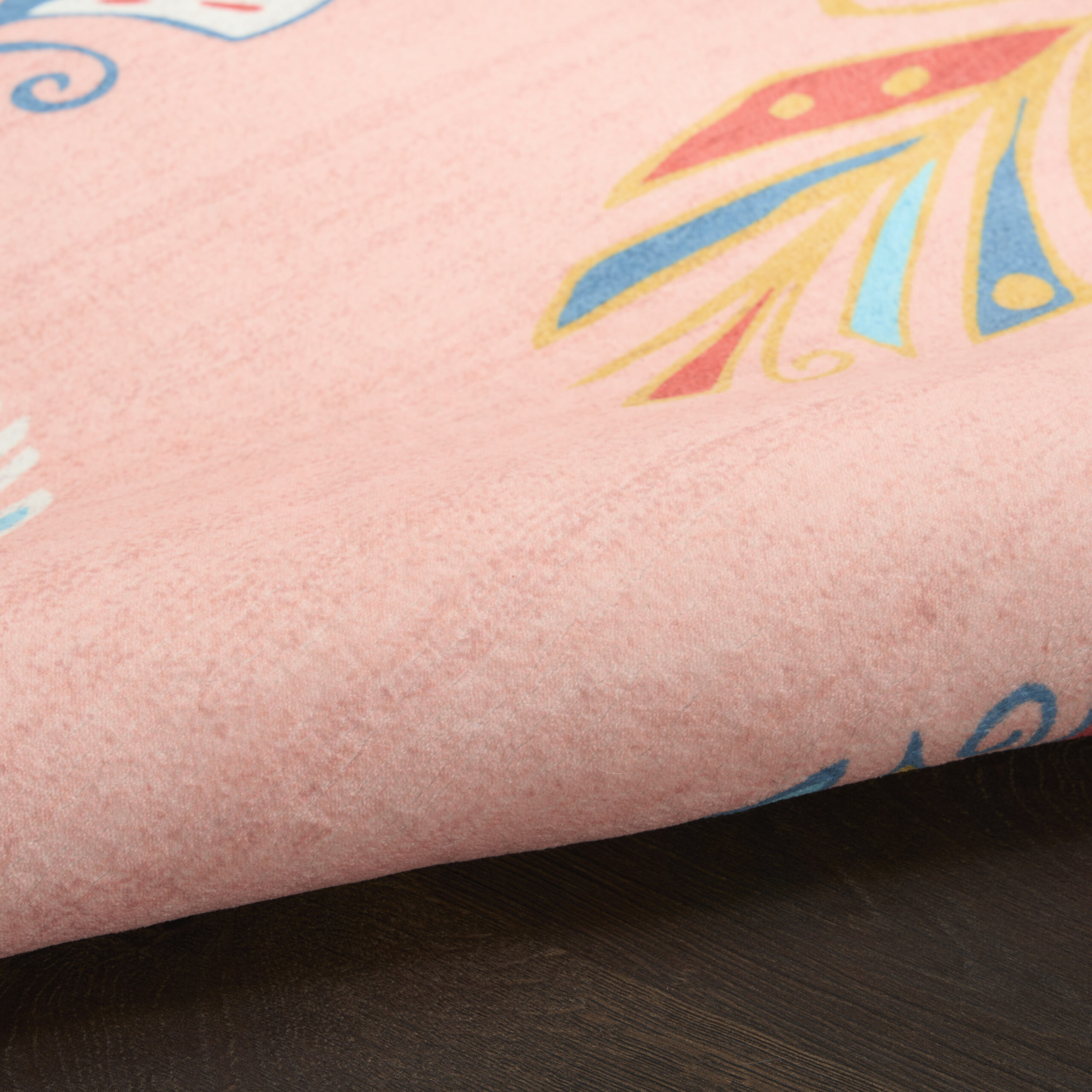 Nourison Imagination IMA12 Pink Multicolor Area Rug - Image 3