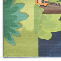 Alternative view of Nourison Imagination IMA13 Navy Multicolor Area Rug