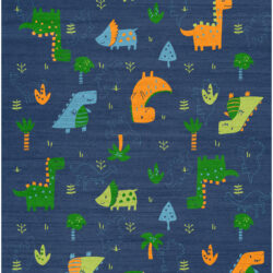 Nourison Imagination IMA16 Navy Multicolor Area Rug