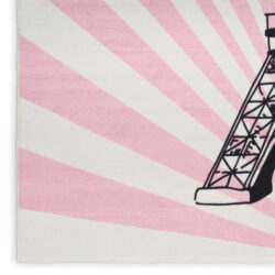 Alternative view of Nourison Imagination IMA17 Pink Area Rug