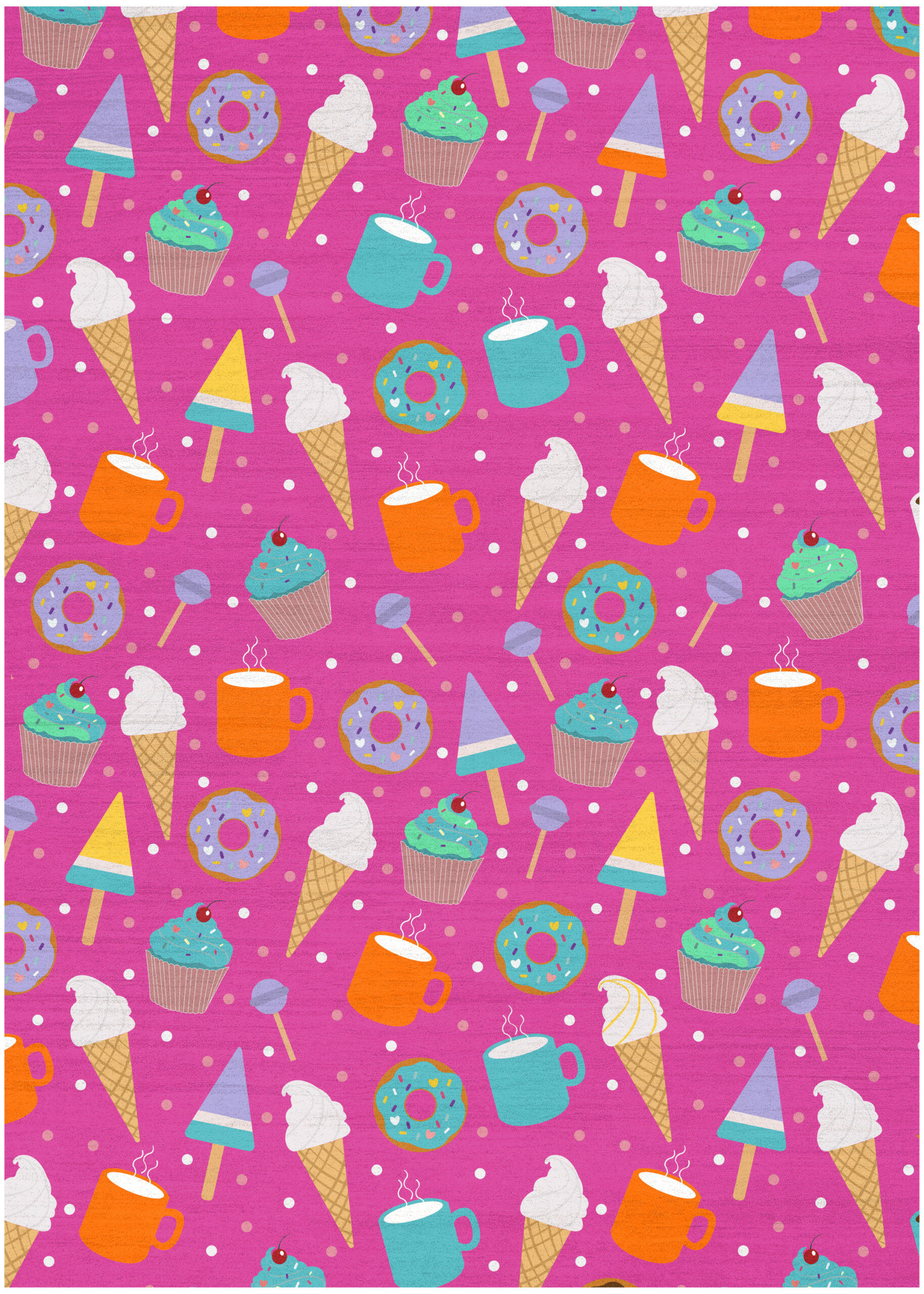Nourison Imagination IMA19 Pink Multicolor Area Rug