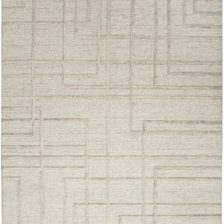 Calvin Klein CK045 Impressions IMP01 Silver Area Rug