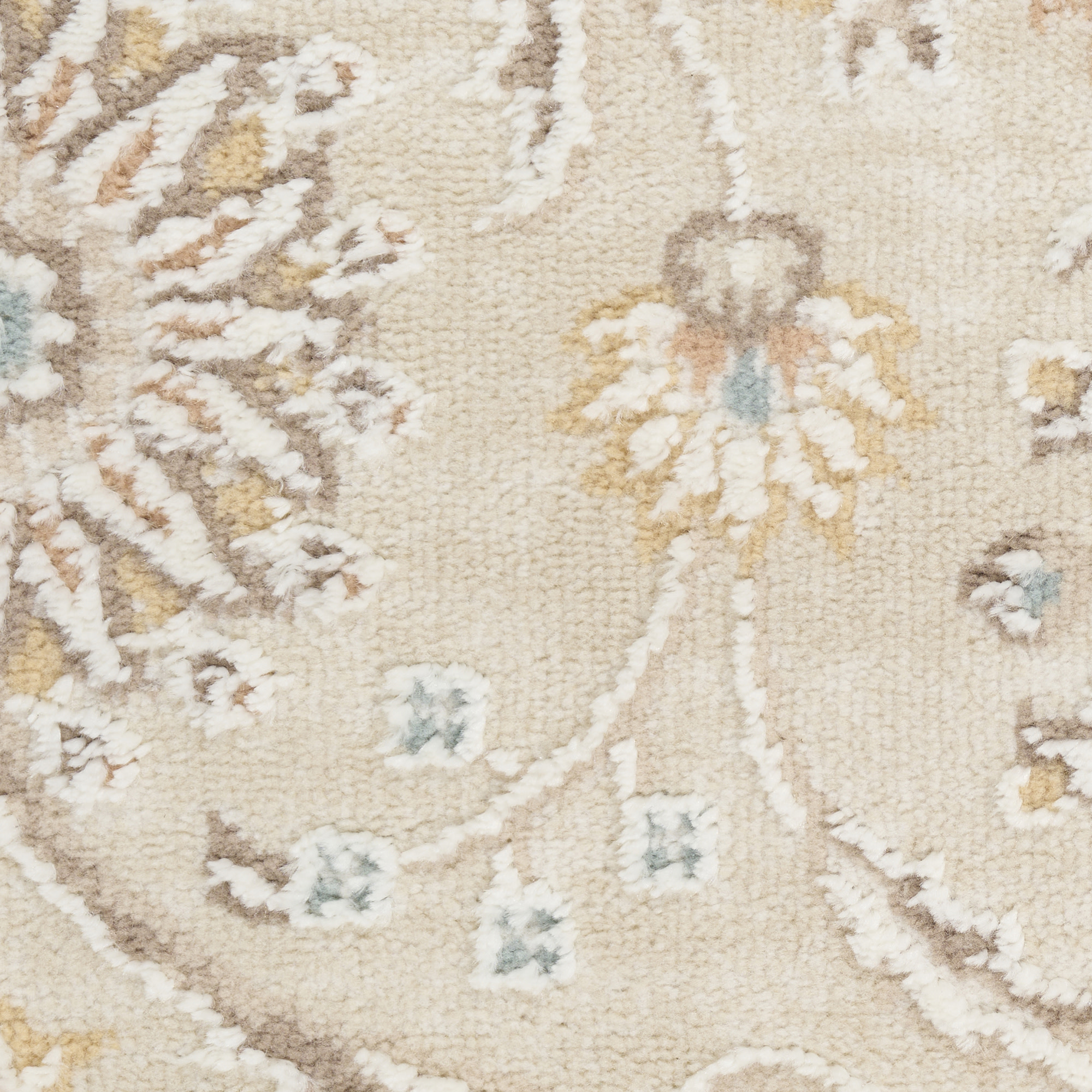 Nourison Isla ISL01 Ivory Area Rug - Image 4