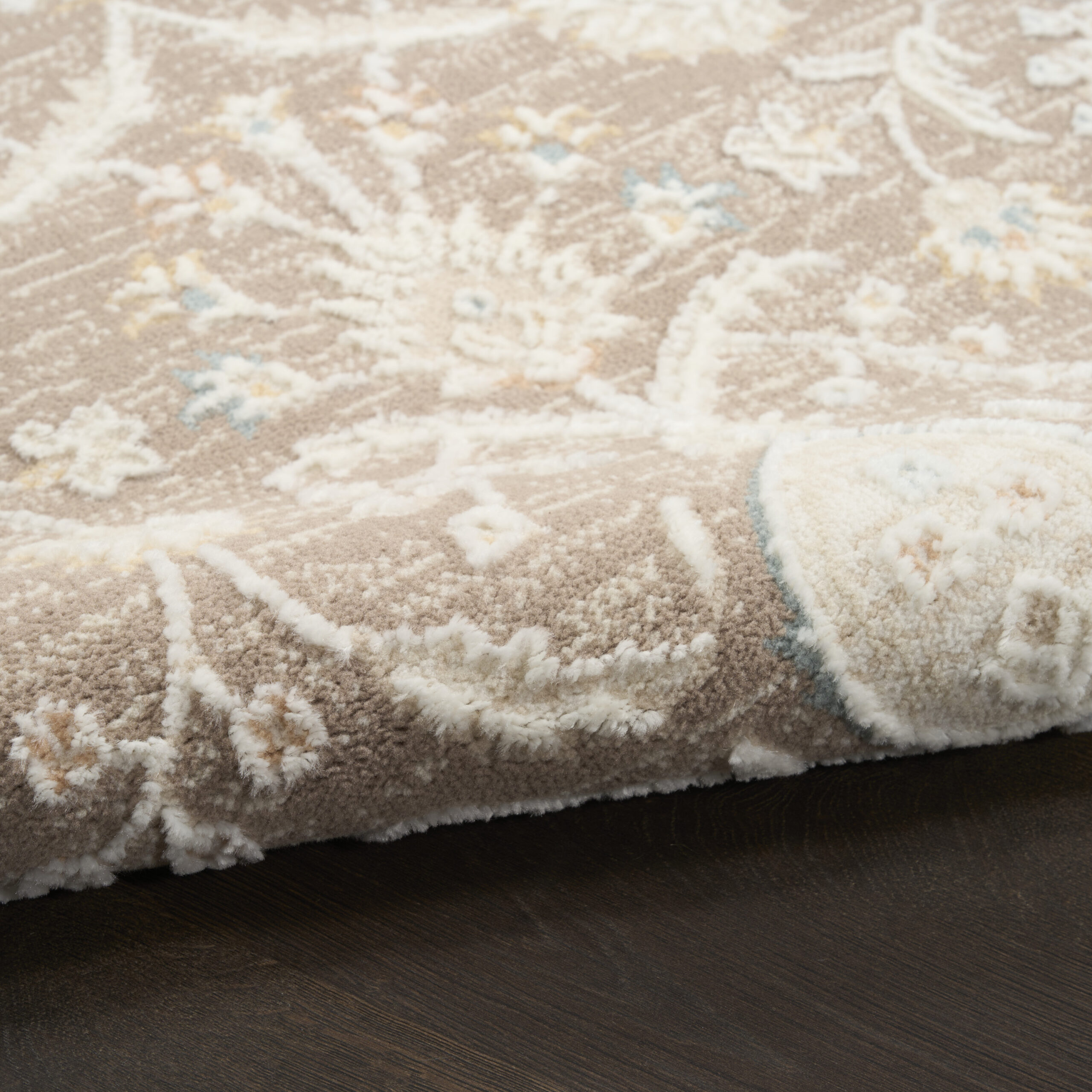 Nourison Isla ISL01 Mocha Area Rug - Image 3