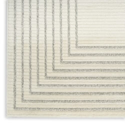Alternative view of Nourison Ivory Hues IVH03 Ivory Grey Area Rug