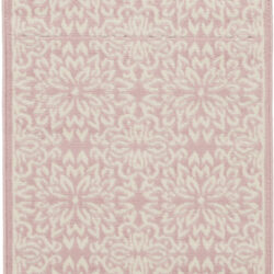 Nourison Jubilant JUB06 Ivory Pink Area Rug