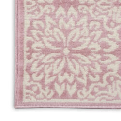Alternative view of Nourison Jubilant JUB06 Ivory Pink Area Rug