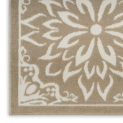 Alternative view of Nourison Jubilant JUB06 Taupe Area Rug