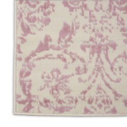 Alternative view of Nourison Jubilant JUB09 Ivory Pink Area Rug