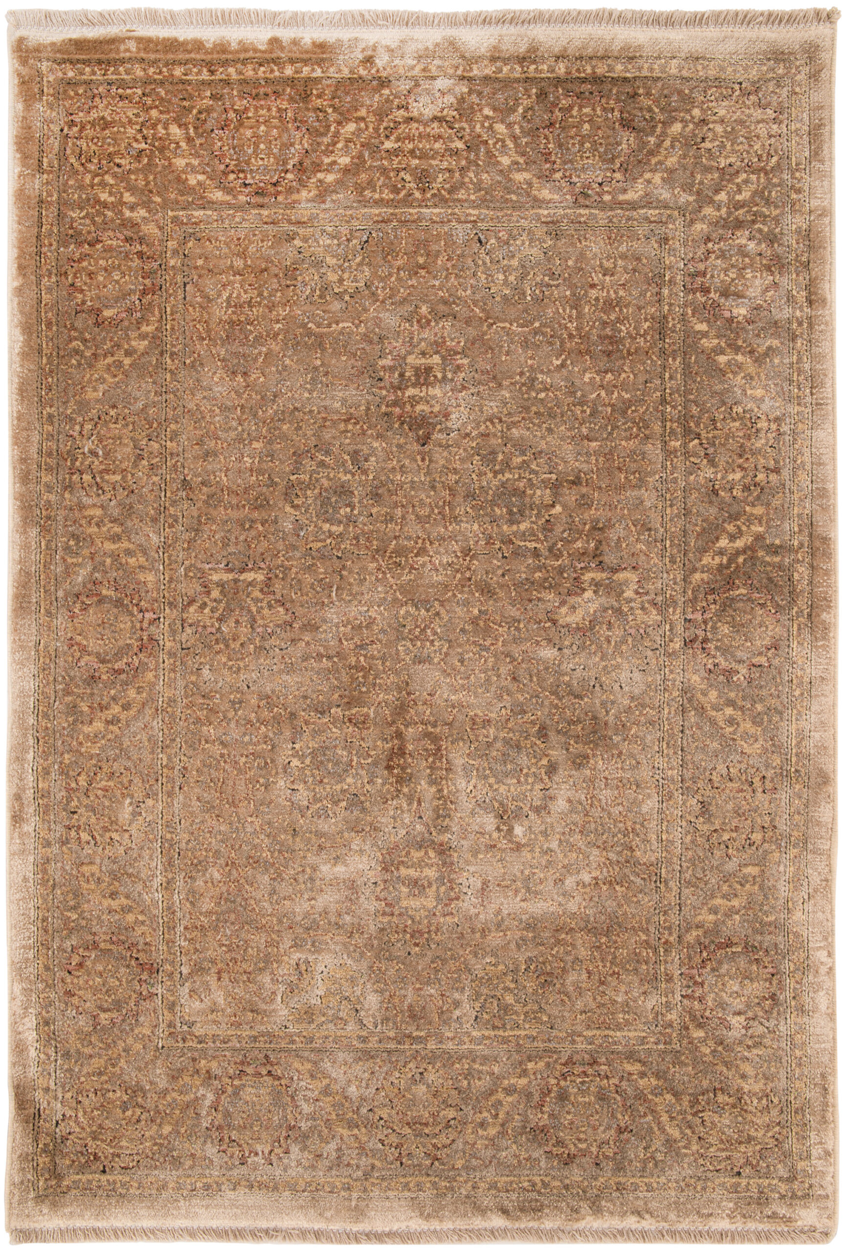 Nourison Luxurious LRS02 Taupe Area Rug