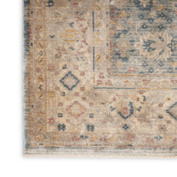 Alternative view of Nourison Luxurious LRS03 Ivory Blue Area Rug