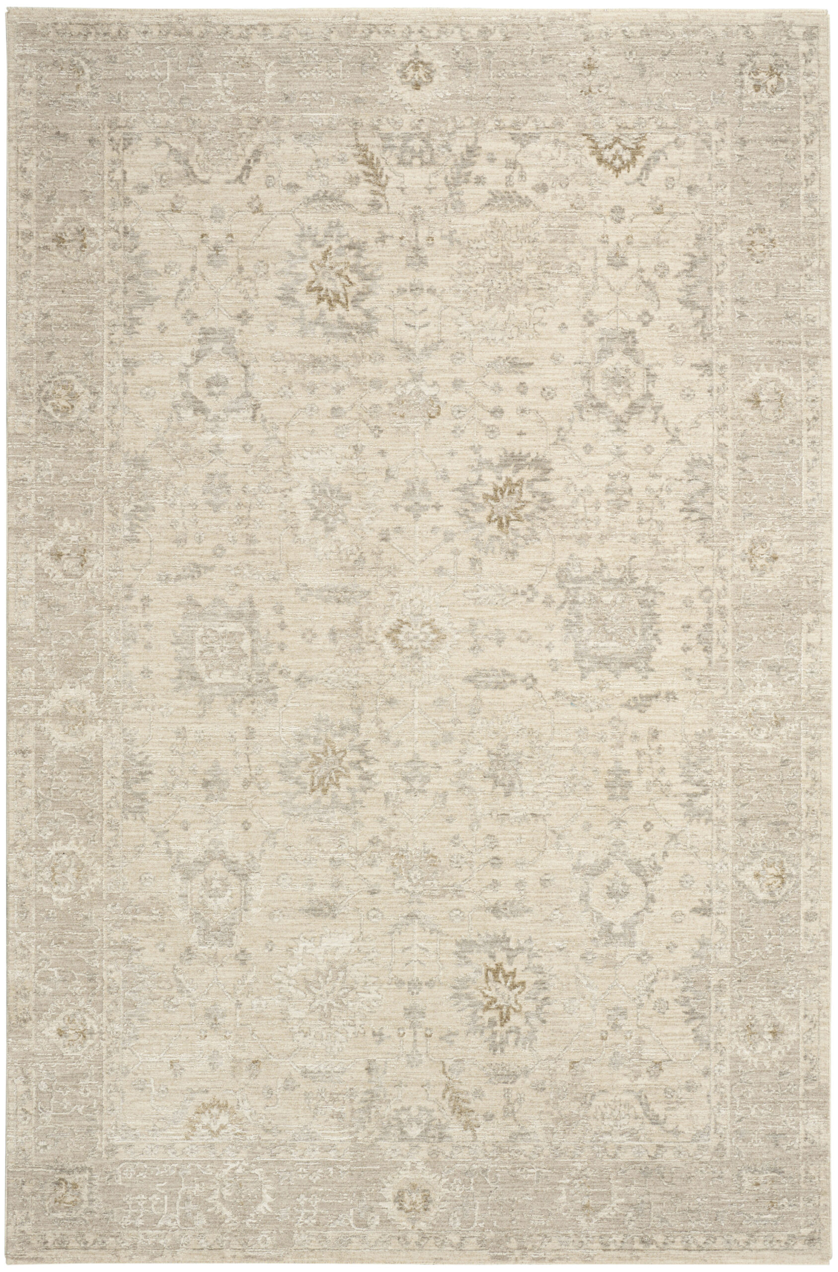 Nourison Moonlit MLI01 Ivory Grey Area Rug