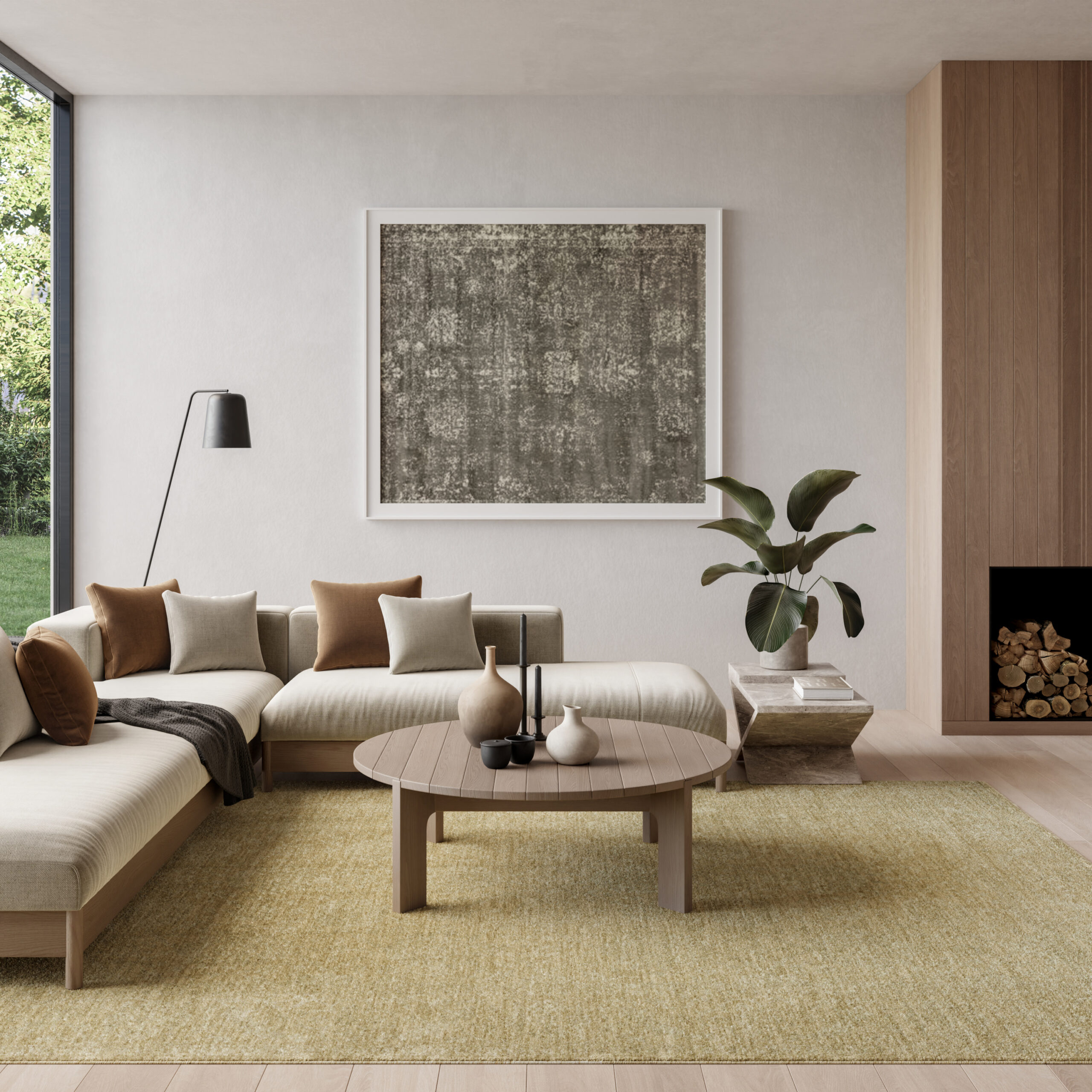 Nourison Moonlit MLI03 Green Area Rug - Image 5