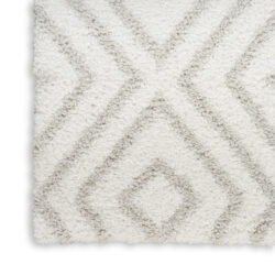 Alternative view of Nourison Modern Shag MMD01 Ivory Silver Area Rug