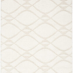 Nourison Modern Shag MMD03 Ivory Beige Area Rug