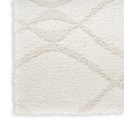 Alternative view of Nourison Modern Shag MMD03 Ivory Beige Area Rug