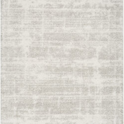 Nourison Modern Shag MMD04 Ivory Grey Area Rug