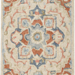 Nourison Maison MSO06 Ivory Rust Area Rug