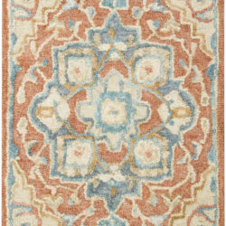 Nourison Maison MSO06 Rust Ivory Area Rug