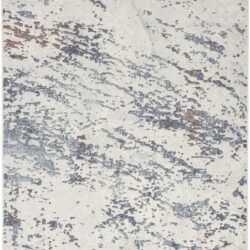 Nourison Motion MTT04 Ivory Blue Area Rug