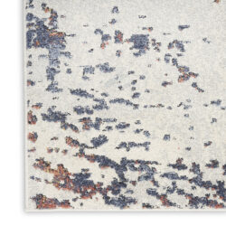 Alternative view of Nourison Motion MTT04 Ivory Blue Area Rug