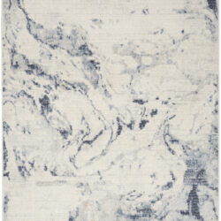 Nourison Motion MTT06 Ivory Blue Area Rug