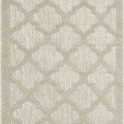 Nourison Easy Care NES01 Cream Area Rug