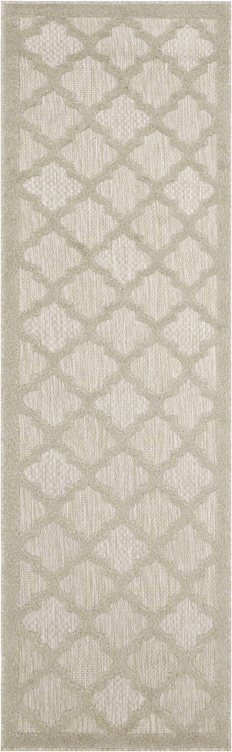 Nourison Easy Care NES01 Cream Area Rug