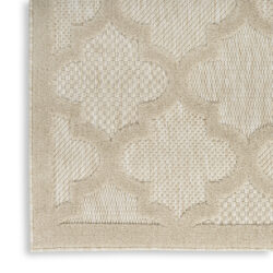 Alternative view of Nourison Easy Care NES01 Cream Area Rug