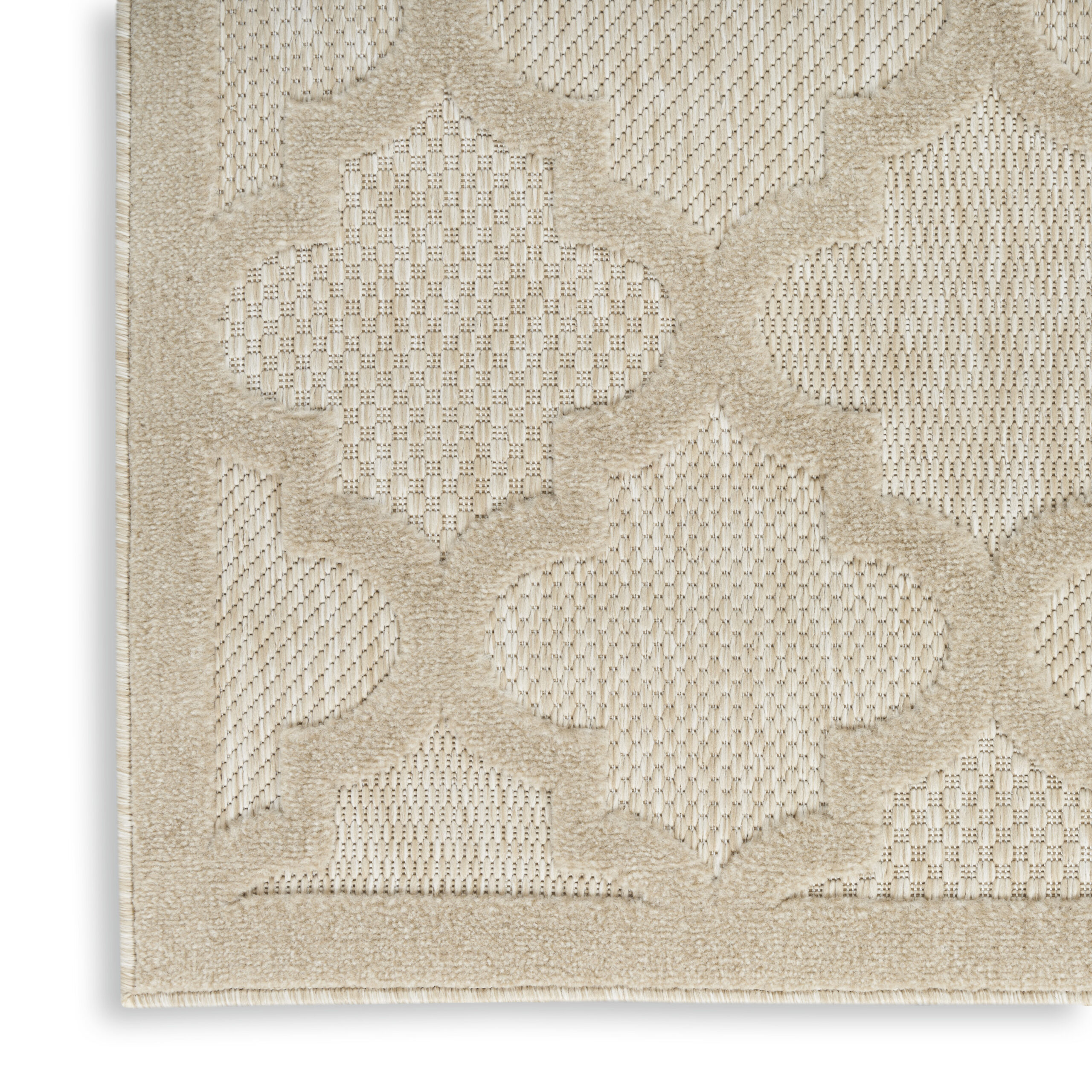 Nourison Easy Care NES01 Cream Area Rug - Image 2